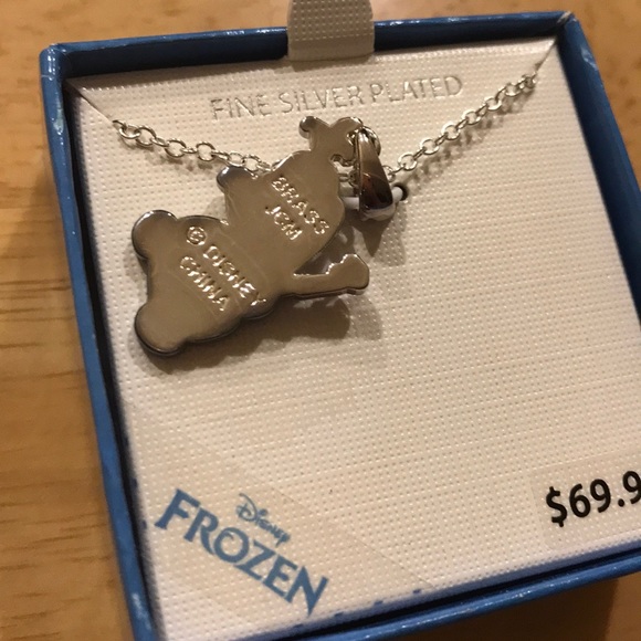 Nwt Disney Frozen Olaf Necklace - Picture 5 of 8